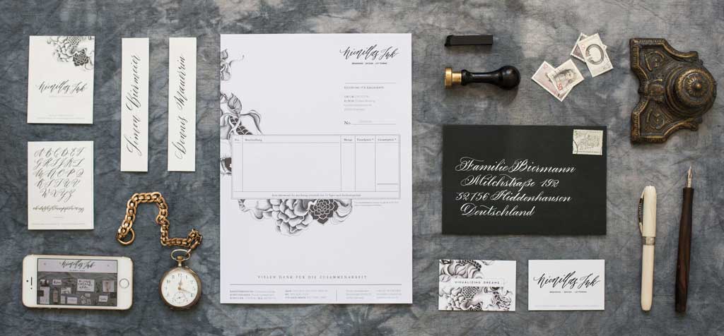 small business branding and stationery design