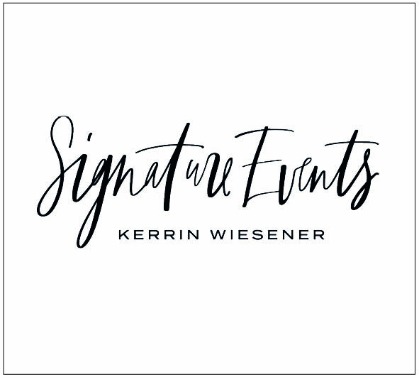 Logodesign und Branding für Signature Events, Kerrin Wiesener