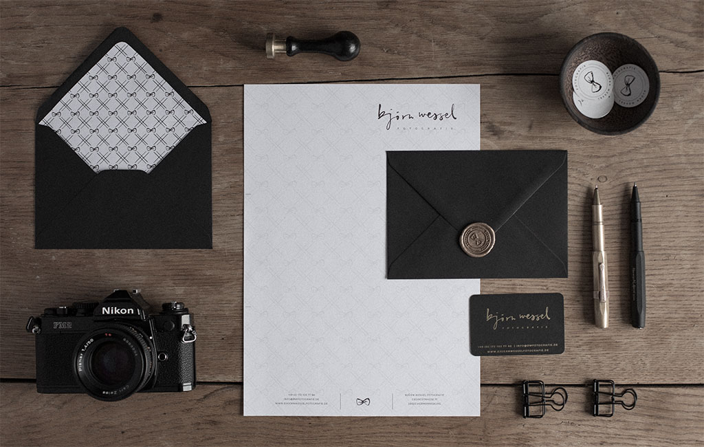 Logo Design And Branding For Photographer Bjorn Wessel