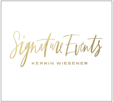 Logodesign und Branding für Signature Events, Kerrin Weisener, Hochzeits- und Eventplanung