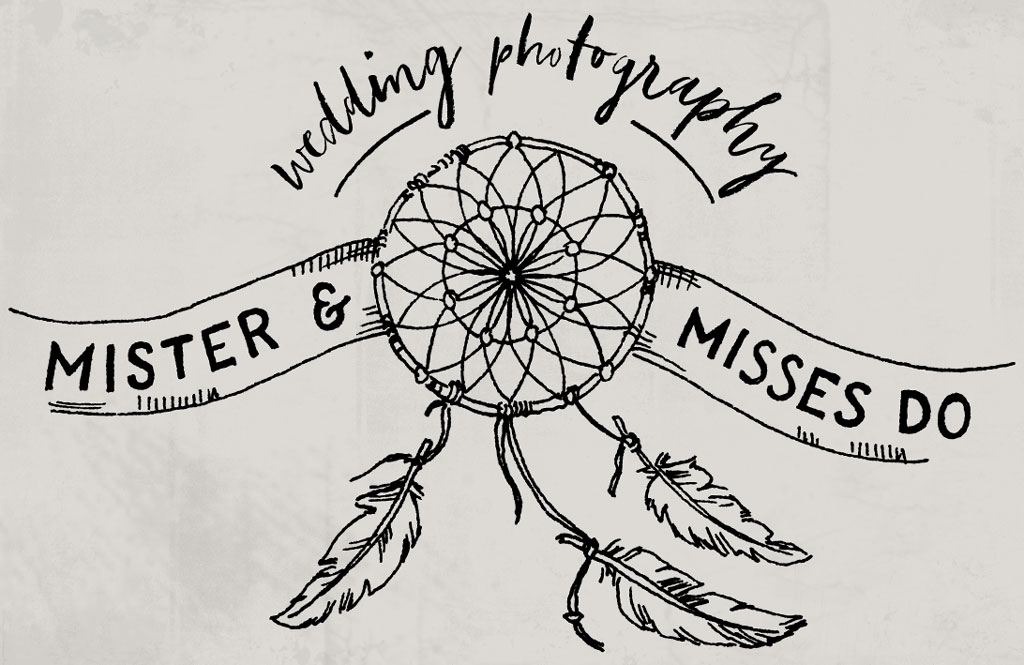 Mister and Misses do | hand lettered illustrated logo design | by Nicnillas ink